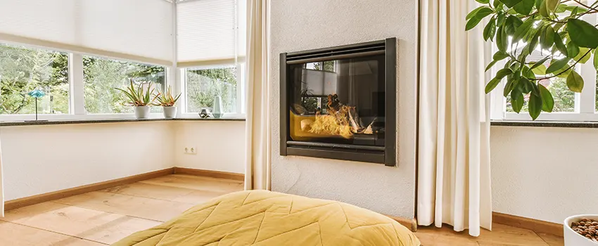 Residential Fireplace Ceramic Glass Installation in Oak Harbor, WA