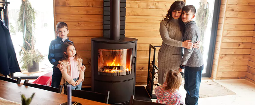 Morso Cast Iron Fireplace Insert Installation in Oak Harbor, Washington