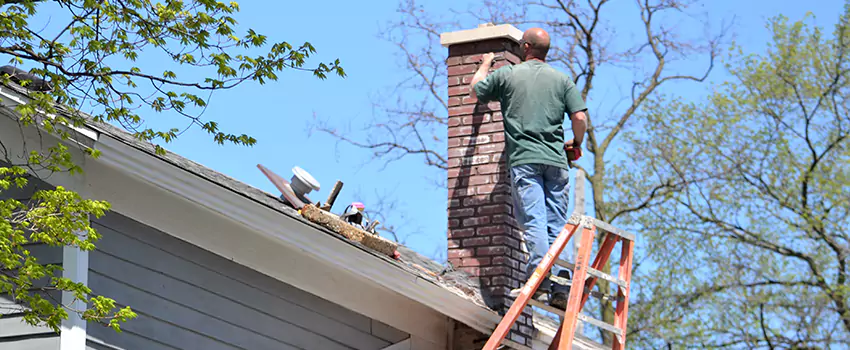 Vinyl and PVC Chimney Flashing Installation in Oak Harbor, WA