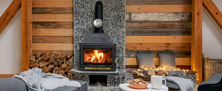 Thelin Hearth Products Direct Vent Gas Stove Fireplace Inspection in Oak Harbor, Washington