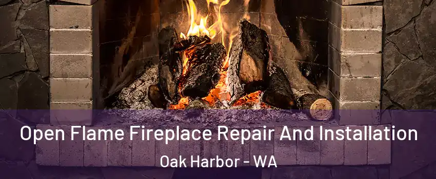  Open Flame Fireplace Repair And Installation Oak Harbor - WA